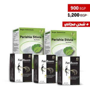 3 فات بوم + علبتين سكر Stivia